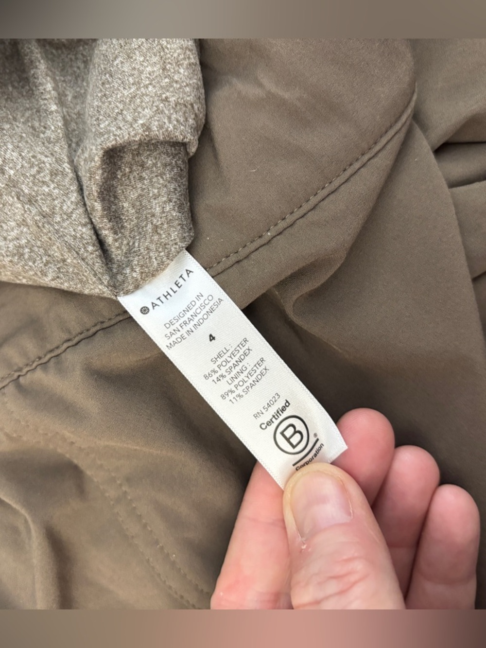 Athleta Chelsea Cargo Lined Pants Brown Women’s - Picture 6 of 11